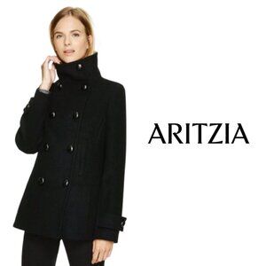 Like New - Aritzia Talula Babaton Howell Dark Gray Coat Size Small